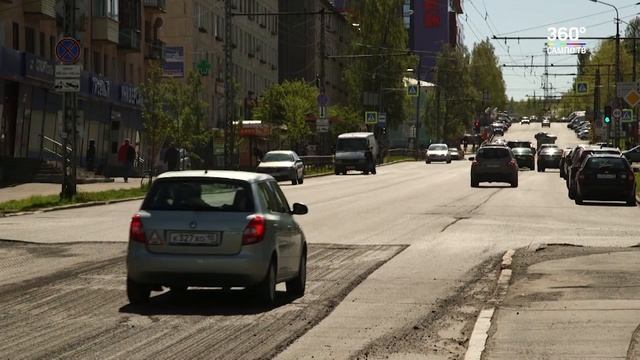 В Петрозаводске идет ремонт дорог смотреть онлайн