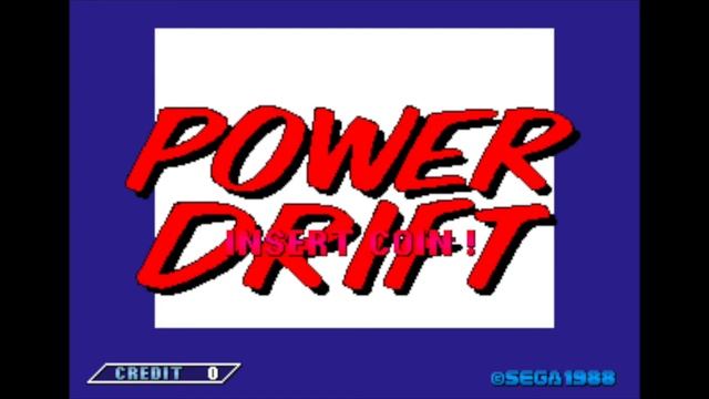 [Arcade Game BGM] : POWER DRIFT (SEGA 1988) смотреть онлайн