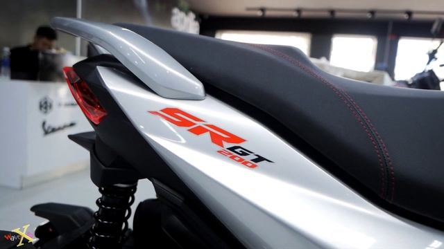 Aprilia SR GT 200 ABS - Infinity Blue / Xanh Nhám - Walkaround смотреть онлайн