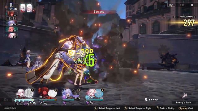 [Honkai Star Rail] Memory of Chaos 4 Full Clear смотреть онлайн