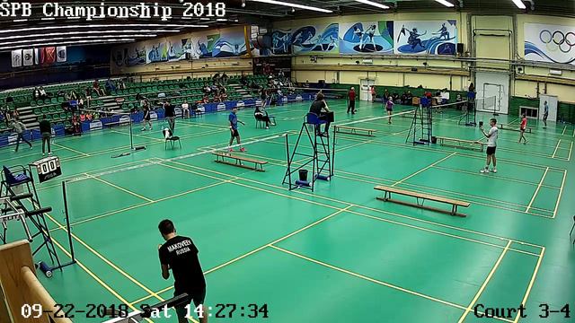 Личный Чемпионат Санкт-Петербурга по бадминтону 2018г. Финальный этап 22.09, MWS, (Корт 3-4) смотреть онлайн