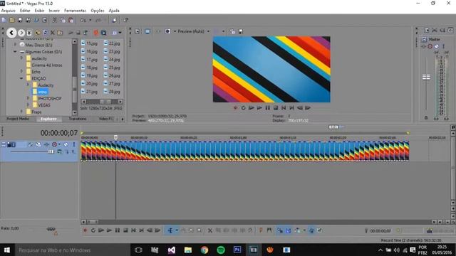 Intro Feita ( Photoshop CS6 + Sony Vegas Pro 13 ) смотреть онлайн