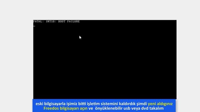 FreeDos Bilgisayarlara Windows Kurma (windows 7 8 10) смотреть онлайн
