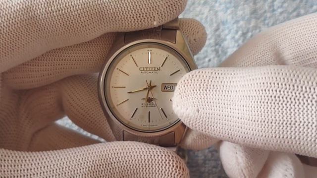 Citizen Eagle 7 automatic 21 jewels. Vintage japan men's watch. Miyota 8200. смотреть онлайн