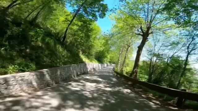 Peaceful Italian forest and beautiful panorama to Vittorio Veneto #italy #spring #vittorioveneto смотреть онлайн