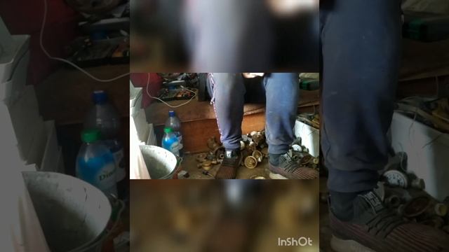 разбор и взвешивание 100 водяных счётчиков 4 часть смотреть онлайн