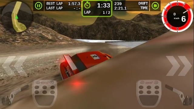 Глюк в игре Rally Racer Dirt на Android смотреть онлайн