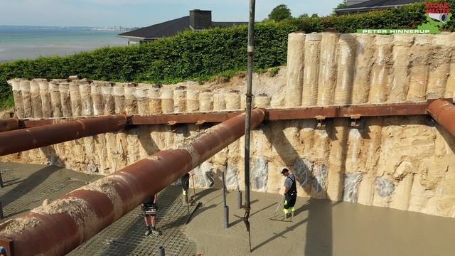 Peter Hinnerup ApS - udlægning af beton ved Egå, Aarhus - PR-film смотреть онлайн