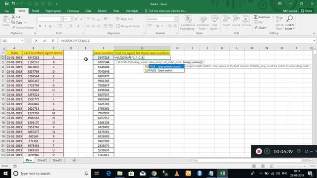 How to use if error formula in excel with Vlookup || MS Excel || JJ Learning Center смотреть онлайн