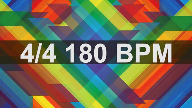 🔴 180 BPM Funk Rock Drums Metronome смотреть онлайн