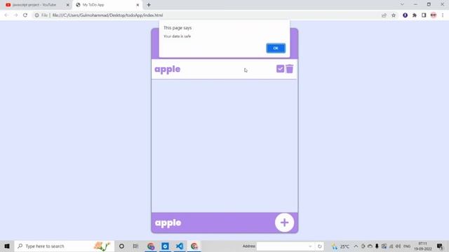 Part-2 To-Do App Development In Hindi HTML | CSS | JavaScript Project @Justforcode смотреть онлайн