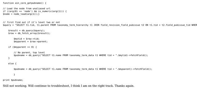 Drupal: Help with function in template.php смотреть онлайн