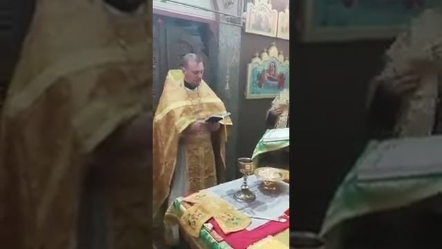 БОЖЕСТВЕННУЮ ЛИТУРГИЮ В ДЕСЯТИННОМ МОНАСТЫРЕ КИЕВА, - СОВЕРШИЛ О. ВЛАДИМИР МОРОЗ ИЗ САН ФРАНЦИСКО. смотреть онлайн