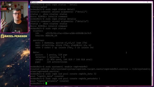 Setting up a Ceph posix filesystem in your cluster смотреть онлайн