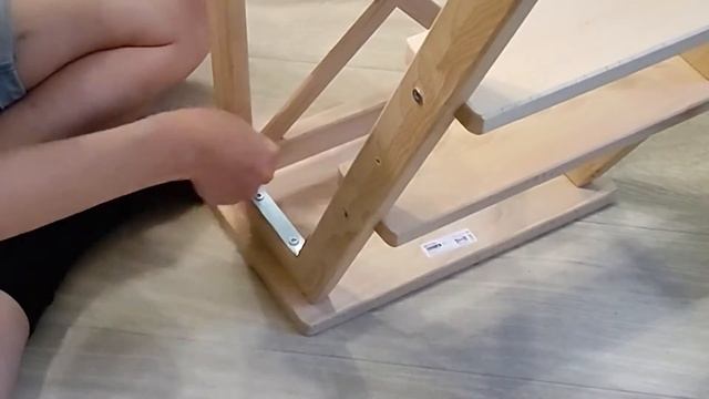 IKEA BEKVÄM БЕКВЭМ сборка табуретки-стремянки смотреть онлайн