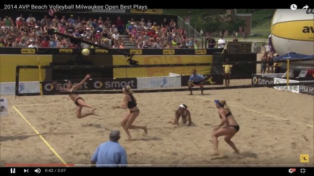 Beach Volleyball Rules - First Defensive Touch (Part 1: Non-Driven Attacks) смотреть онлайн