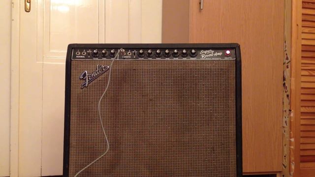 1966 Fender Super Reverb смотреть онлайн