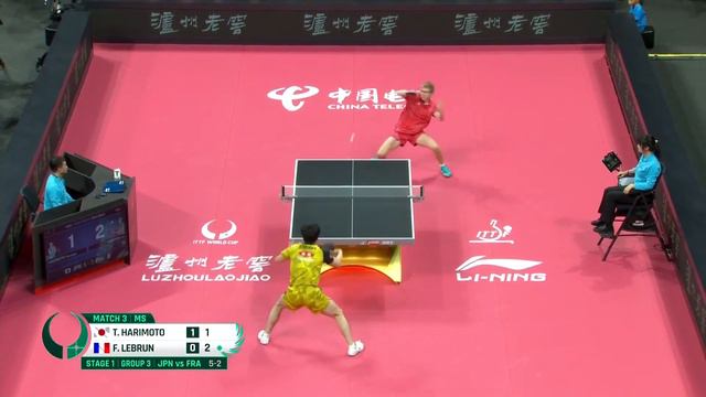 Experts !T Harimoto&F Lebrun MS JPN&FRA ITTF Table Tennis Mixed Team World Cup Chengdu2023 Ping Pon смотреть онлайн