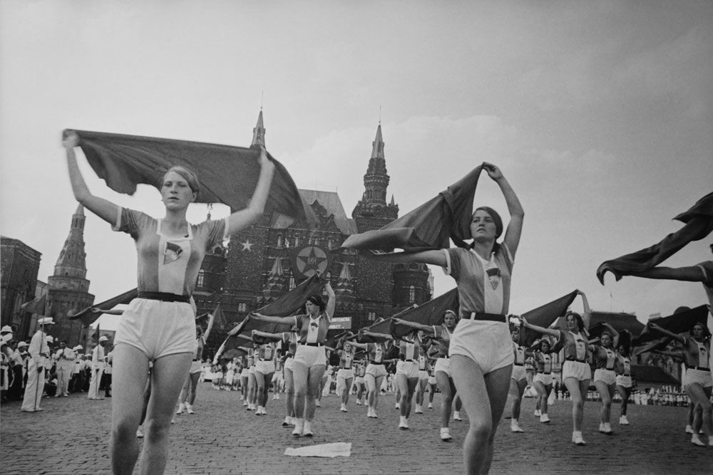 Парад физкультурников в Москве 30 июня 1935 года. смотреть онлайн