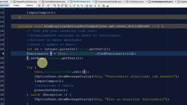 [Curso Java + EclipseLink] (Aula 10) - CRUD de Equipamentos- Editar e Excluir смотреть онлайн