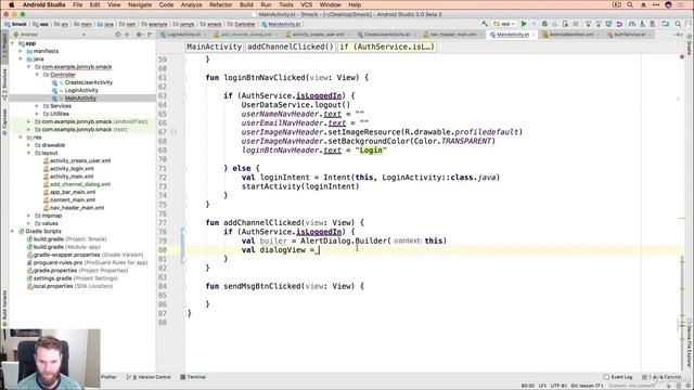 Learn Kotlin from the masters: Class 74's Add Channel Dialog + Kotlin class tutorial смотреть онлайн