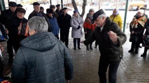Пляска под гармонь в Сквере гармонистов г. Орёл