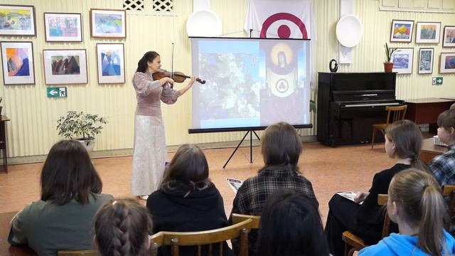 Н. Г. Давыдова исполняет "Размышление" Ж. Массне смотреть онлайн