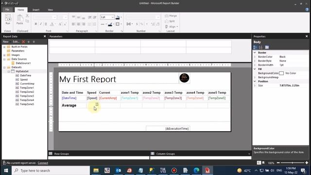 Creating Report in Report MS Builder смотреть онлайн