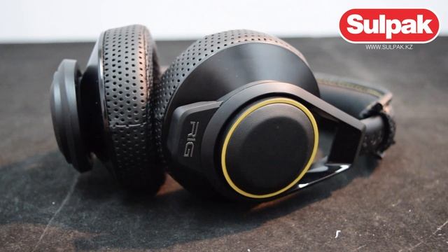Наушники-гарнитура Plantronics RIG 600 (206806-05) распаковка (www.sulpak.kz) смотреть онлайн