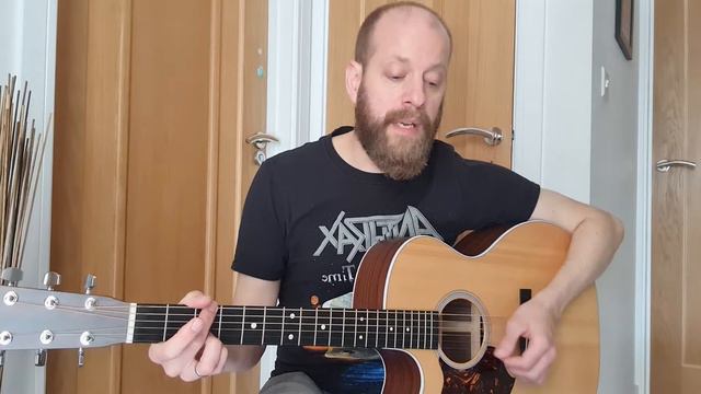The Beast In Me by Johnny Cash (Acoustic Guitar Cover) смотреть онлайн