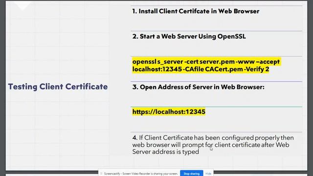 How to Install and Test Client Certificate in Web Browser смотреть онлайн