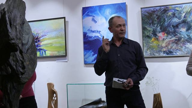 2022-01-19.Сергей КОЛЕСНИКОВ.вернисаж"ВИТАЮ В ОБЛАКАХ"музей Абрамцево: слово автора -2 смотреть онлайн