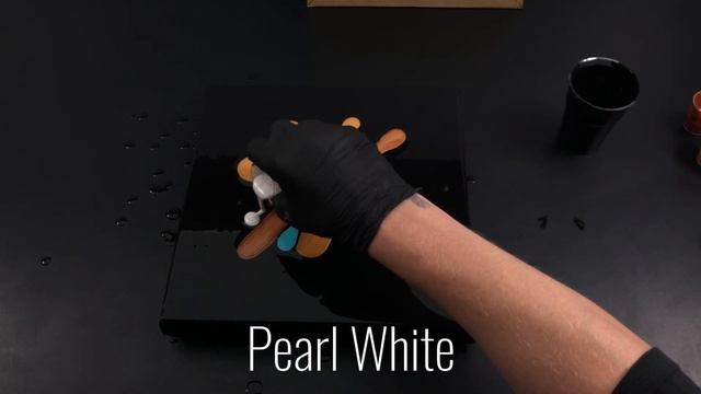 Acrylic fluid painting with Cardboard - easy and satisfying смотреть онлайн