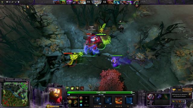 DOTA 2 - AXE!!!! ТОПОР!!! БОШКА!!! РУБИТЬ!!! смотреть онлайн