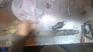 Mitsubishi. Outlander. Замена крестовины кардана.