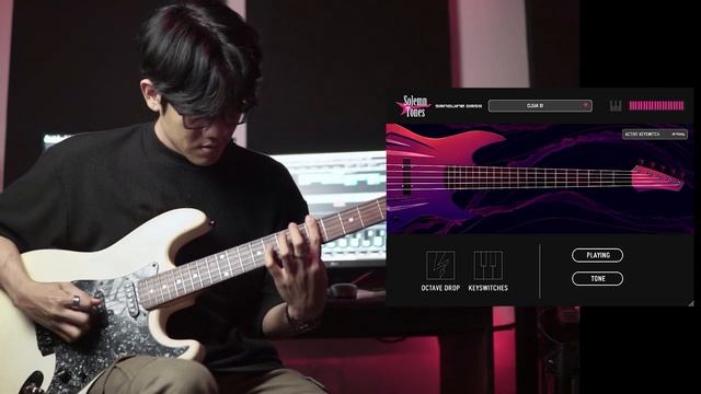 Drop A# on New BASS (Solemn Tones Sanguine Bass DEMO) смотреть онлайн