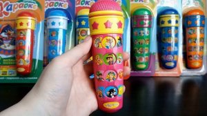 МИКРОФОН КАРАОКЕ "СТАНЬ ЗВЕЗДОЙ!" (АЗБУКВАРИК)