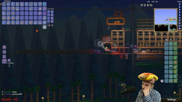 Terraria Challenge 1 HP Expert #57 смотреть онлайн