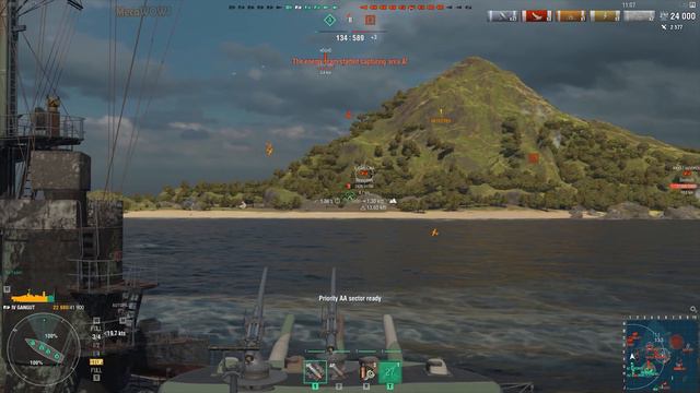 World of WarShips | Gangut | 10 KILLS | 142K Damage - Replay Gameplay 4K 60 fps смотреть онлайн