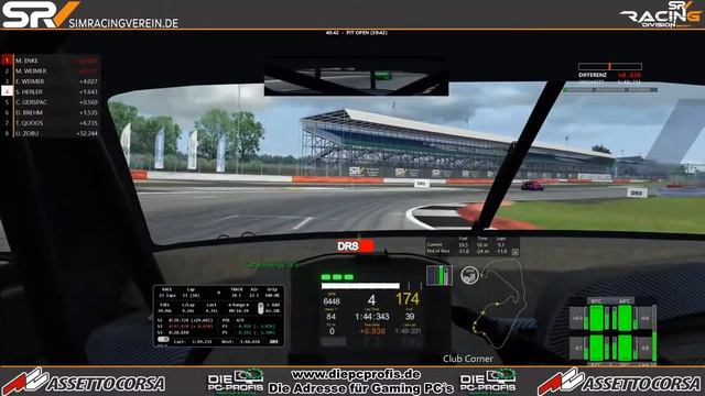 SRV | AC Tourenwagen Meisterschaft Termin 6 auf Silverstone by Stefan1507TV смотреть онлайн