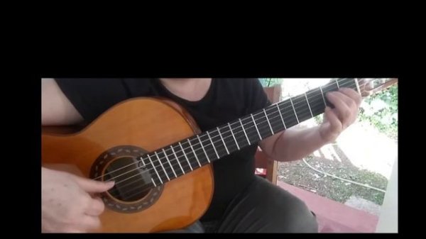 Dionisio Aguado Etude in mi minor for guitar