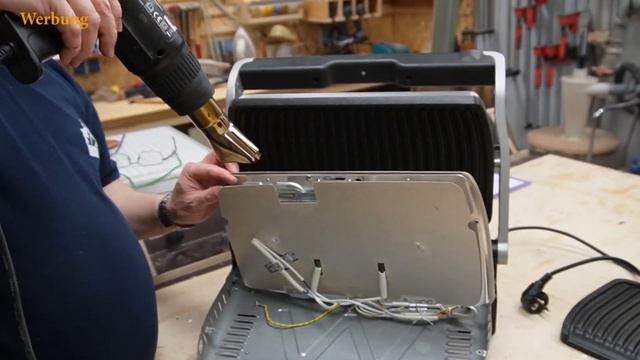 Reparatur am TEFAL Optigrill XL смотреть онлайн