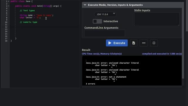Introduction to Java смотреть онлайн