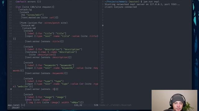 janet/joy/htmx/tailwind | Making a url shortener смотреть онлайн