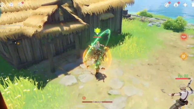 Genshin Impact легендарная встреча с Сянь Юнь смотреть онлайн