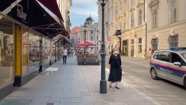 Vienna Walk City Hall To Lugeck, Regensburger Hof | 4K HDR | City Ambience Sounds