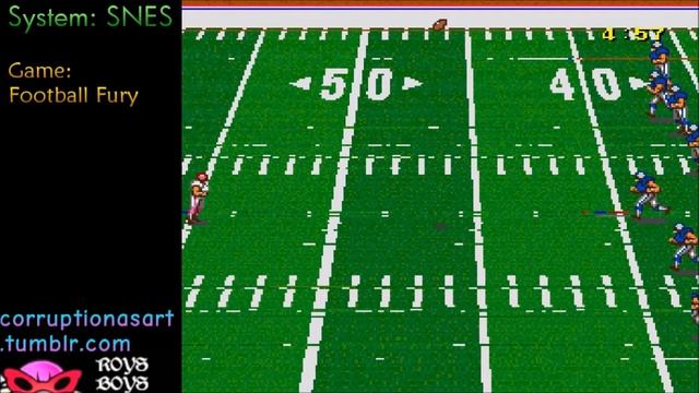 Football Fury (SNES) Corruptions смотреть онлайн