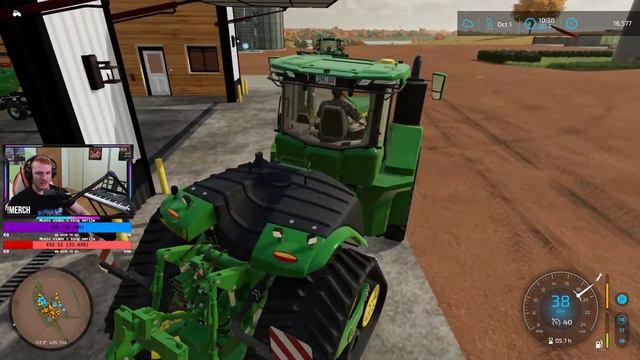 BO DOVOLJ POMOČI NA POSESTVU? | !merch | Farming Simulator 22 - San Carlos смотреть онлайн