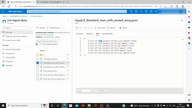 Query all JSON formats in Azure Synapse Analytics | SQL Pool | Std & Line delimited - nested JSONs смотреть онлайн