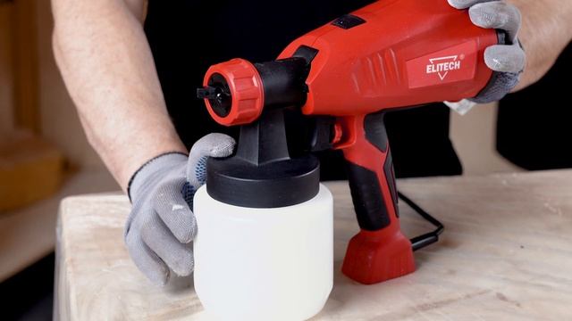 Обзор краскопульта Elitech КЭ 400П смотреть онлайн